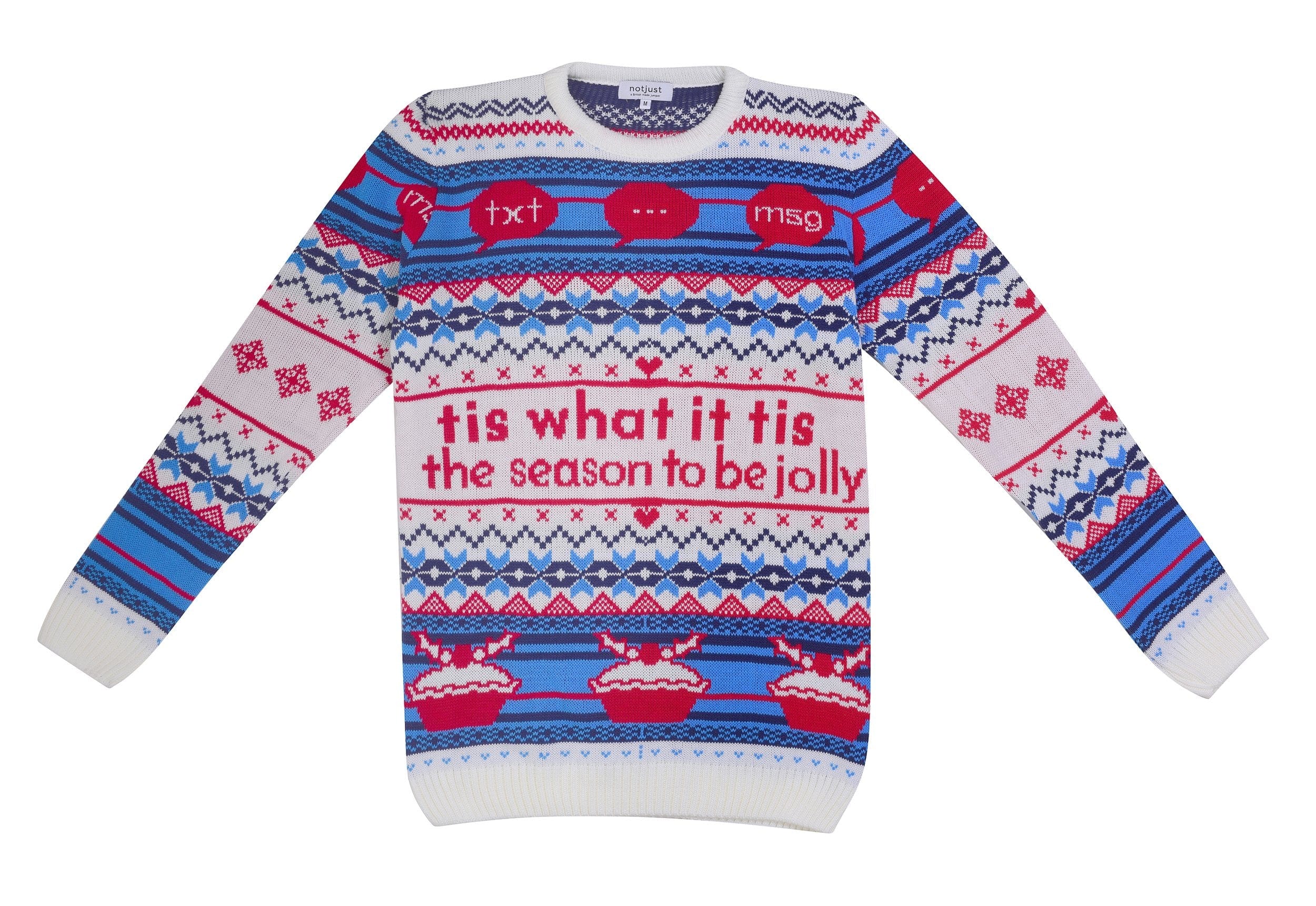 Festive Flutters: Knitted Christmas Jumper - notjust